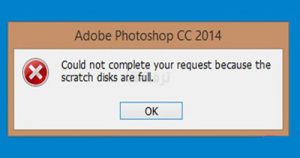 آموزش برطرف کردن خطای (Scratch Disk Is Full) در فتوشاپ