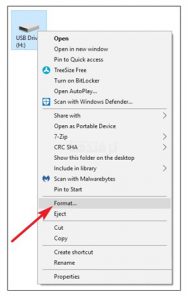 نحوه پاکسازی و فرمت کردن درایو در ویندوز