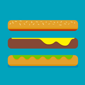 آموزش ساخت فهرست‌های واکنش‌گرا Burger Menu