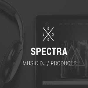 دانلود قالب موزیک وردپرس SPECTRA رایگان