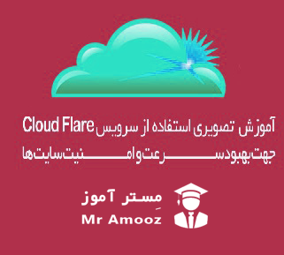 آموزش تصویری از استفاده از Cloud Flare جهت بهبود سرعت و امنیت