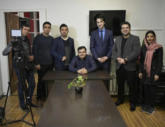 در کنار تیم جهش ، آرش سروری ، امیر حسین صنایع ، جواد ذوالقدر