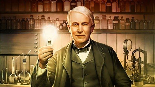 ادیسون مخترع برق