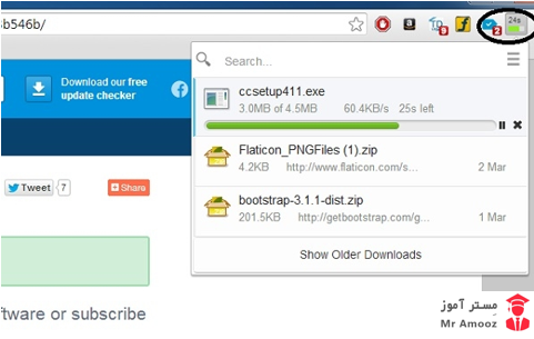 افزونه برتر دانلود برای گوگل کروم8