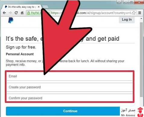 ساخت اکانت پی پال3