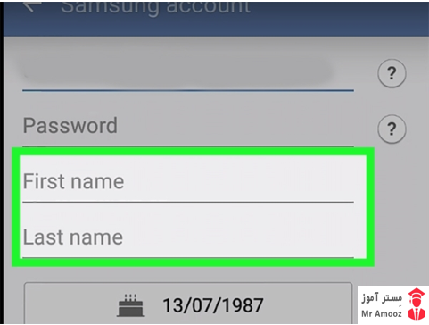 ساخت اکانت سامسونگ13