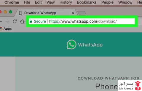 نصب و استفاده از واتساپ 1