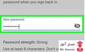 تغییر رمز اکانت جیمیل9